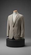Unstructured Blazer in Stone Tone