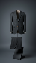 Charcoal Suit in Italian Wool